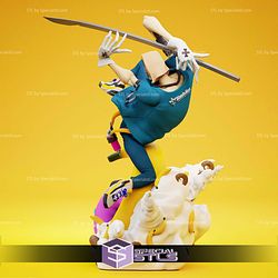 Faust From Guilty Gear 1-6 STL Files