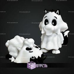 Flexi Sylvester Ghost Halloween STL Files
