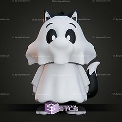 Flexi Sylvester Ghost Halloween STL Files