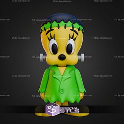 Flexi Tweety Frankenstien Halloween STL Files