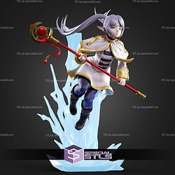 Frieren and Staff 250mm STL Files