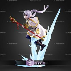 Frieren and Staff 250mm STL Files