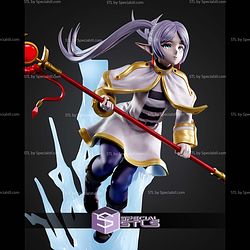 Frieren and Staff 250mm STL Files