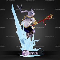 Frieren and Staff 250mm STL Files