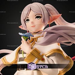 Frieren Blue Flower 200mm STL Files