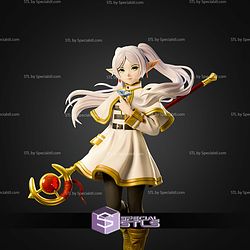 Frieren Blue Flower 200mm STL Files