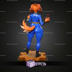 Furry Vault Girl STL Files