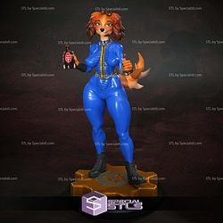 Furry Vault Girl STL Files
