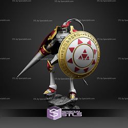 Gallantmon Digimon Stand Pose STL Files