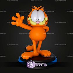 Garfield Cat 66mm STL Files