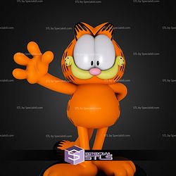 Garfield Cat 66mm STL Files