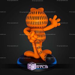 Garfield Cat 66mm STL Files