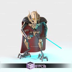 General Grievous Multipart STL Files