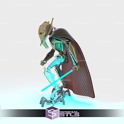 General Grievous Multipart STL Files