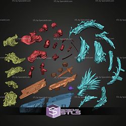 Giyu Tomioka Water Dragon 370mm STL Files