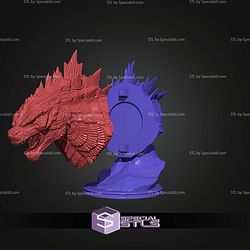 Godzilla Bust Basic STL Files