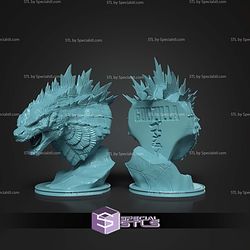 Godzilla Bust Basic STL Files