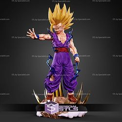Gohan SSJ2 Shoot 250mm STL Files
