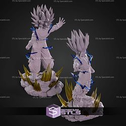 Gohan SSJ2 Shoot 250mm STL Files