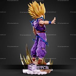 Gohan SSJ2 Shoot 250mm STL Files