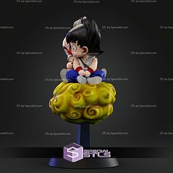 Goku and Krillin Cloud Fly STL Files