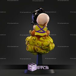 Goku and Krillin Cloud Fly STL Files