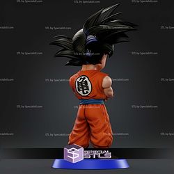 Goku Saiyan Energy Chibi STL Files