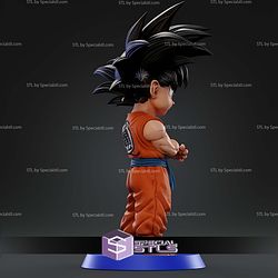Goku Saiyan Energy Chibi STL Files