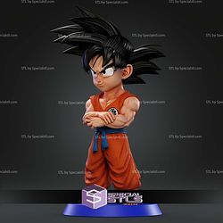 Goku Saiyan Energy Chibi STL Files