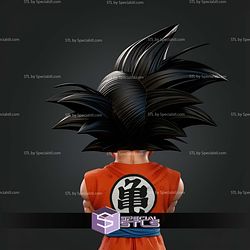 Goku Saiyan Energy Chibi STL Files
