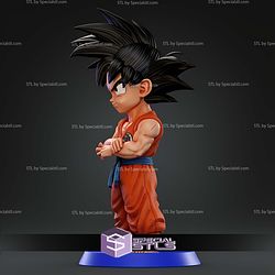 Goku Saiyan Energy Chibi STL Files