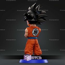 Goku Saiyan Energy Chibi STL Files