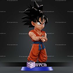 Goku Saiyan Energy Chibi STL Files