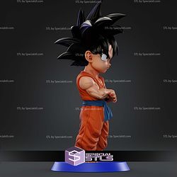 Goku Saiyan Energy Chibi STL Files