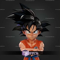 Goku Saiyan Energy Chibi STL Files