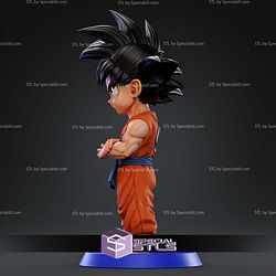 Goku Saiyan Energy Chibi STL Files