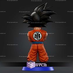 Goku Saiyan Energy Chibi STL Files