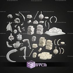 Grea Granblue Fantasy 1-8 STL Files