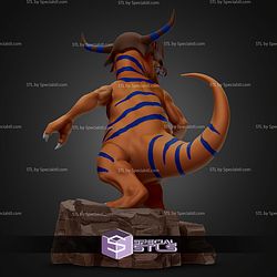 Greymon Digimon V3 Basic STL Files