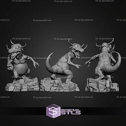 Greymon Digimon V3 Basic STL Files