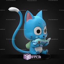Happy Fairy Tail 126mm STL Files