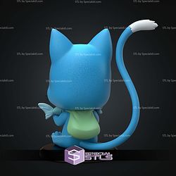 Happy Fairy Tail 126mm STL Files