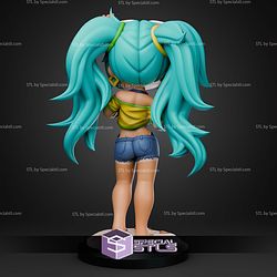 Hatsume Miku Chibi 170mm STL Files