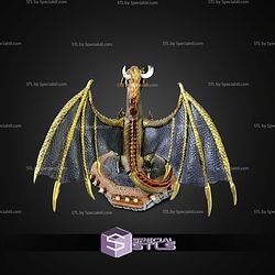 Heroes 3 Gold Dragon STL Files