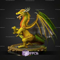 Heroes 3 Gold Dragon STL Files