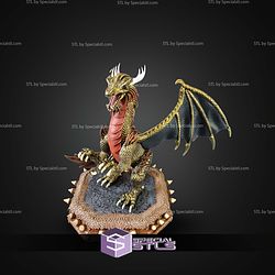 Heroes 3 Gold Dragon STL Files