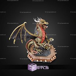 Heroes 3 Gold Dragon STL Files