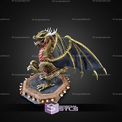 Heroes 3 Gold Dragon STL Files