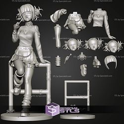 Himiko Toga Casual Outfit 218mm STL Files