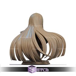 Hinata Naruto Lion Fist Bust STL Files